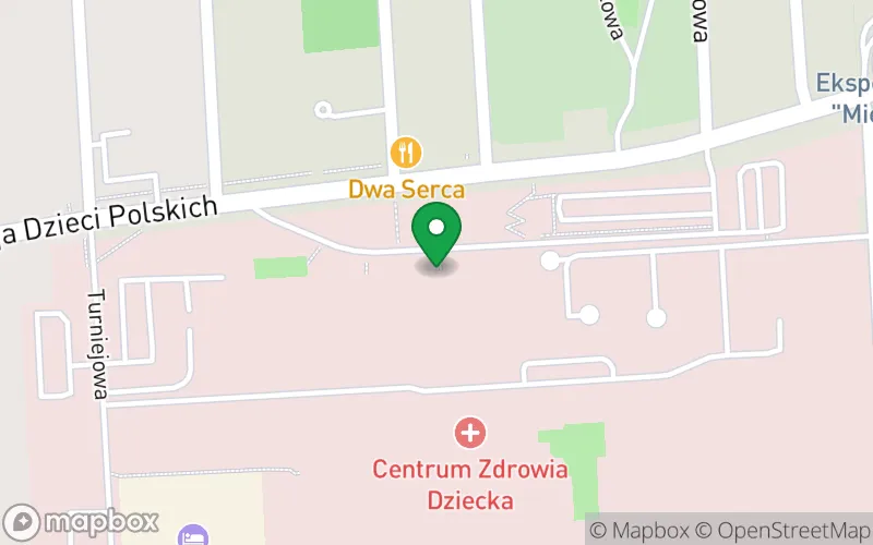 Lokalizacja: Przedszkole Specjalne nr 104 w Instytucie "Pomnik - Centrum Zdrowia Dziecka"