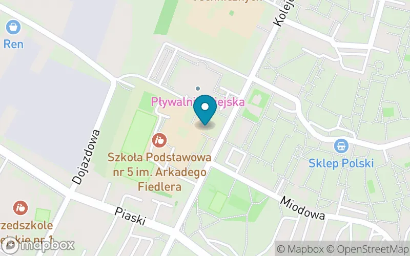 Lokalizacja: Szkoła Podstawowa nr 5 im. Arkadego Fiedlera