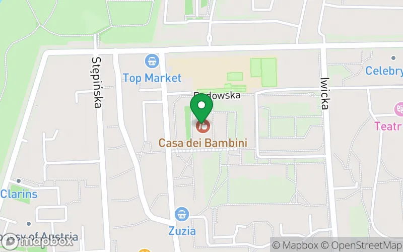 Lokalizacja: Przedszkole Niepubliczne - Casa Dei Bambini Warsaw Montessori School