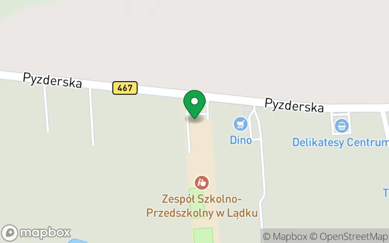 Lokalizacja: Przedszkole Gminne w Lądku