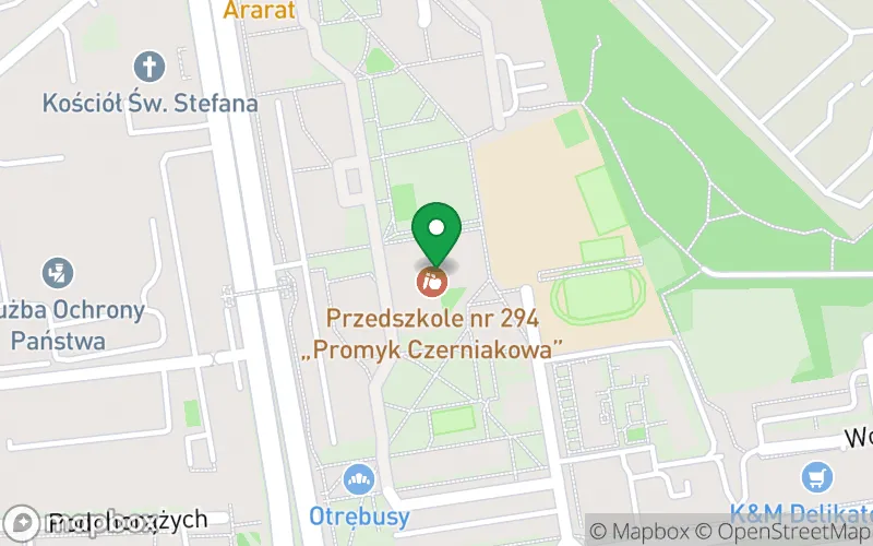 Lokalizacja: Przedszkole nr 294 "Promyk Czerniakowa"