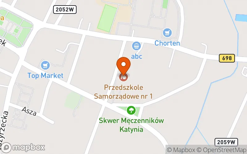 Lokalizacja: Żłobek Miejski nr 1 w Łosicach