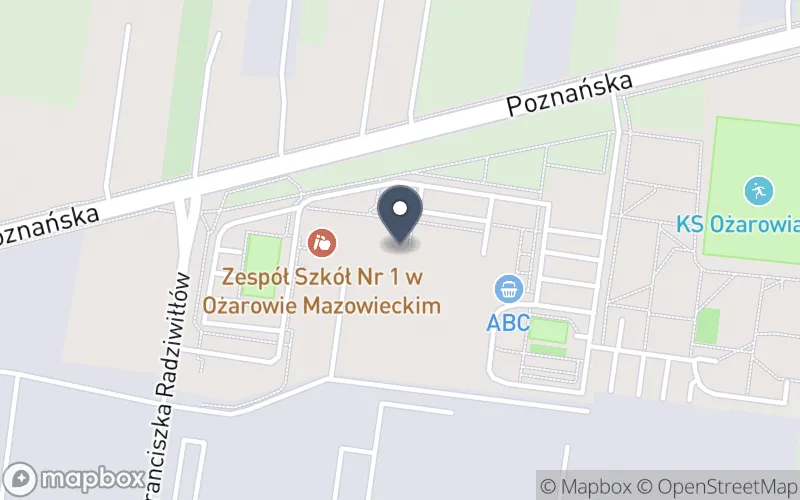 Lokalizacja: Zespół Szkół nr 1 w Ożarowie Mazowieckim