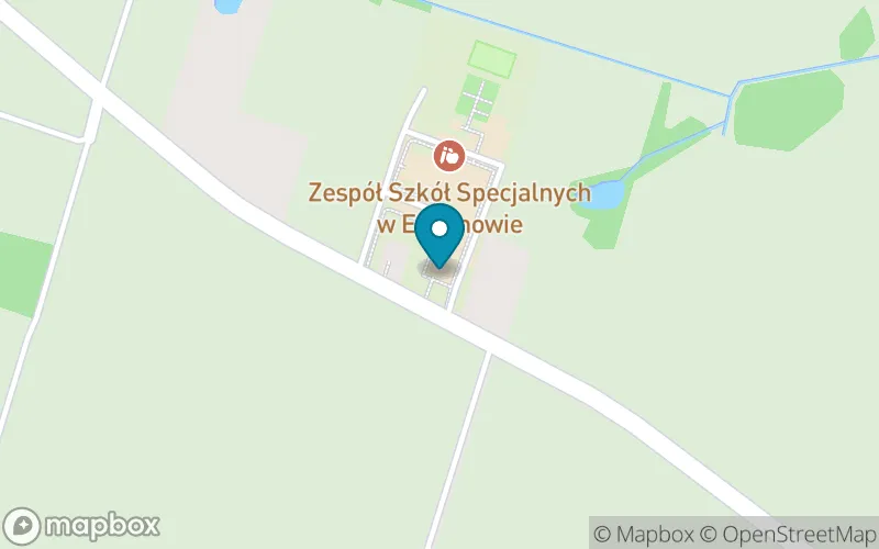 Lokalizacja: Szkoła Podstawowa Specjalna im. Księdza Jana Twardowskiego w Zespole Szkół Specjalnych w Erminowie