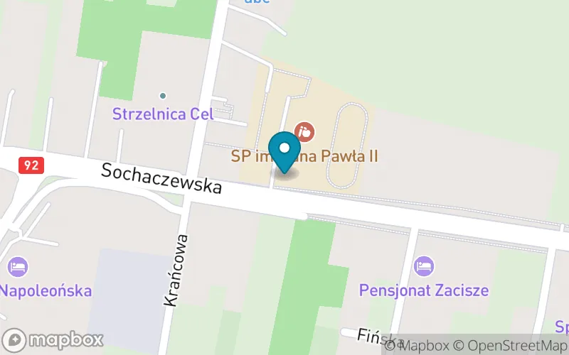 Lokalizacja: Szkoła Podstawowa im. Jana Pawła II w Paprotni