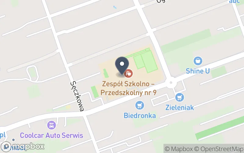 Lokalizacja: Zespół Szkolno - Przedszkolny nr 9