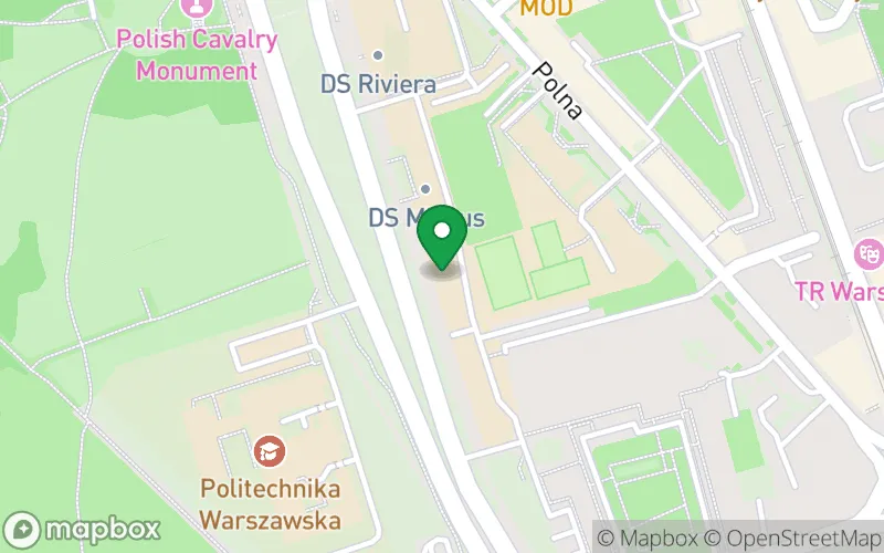 Lokalizacja: Przedszkole Pomarańczowa Ciuchcia & Politechnika Warszawska