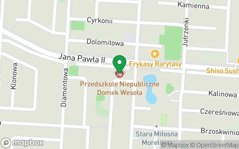 Lokalizacja: Przedszkole Niepubliczne Domek Wesoła