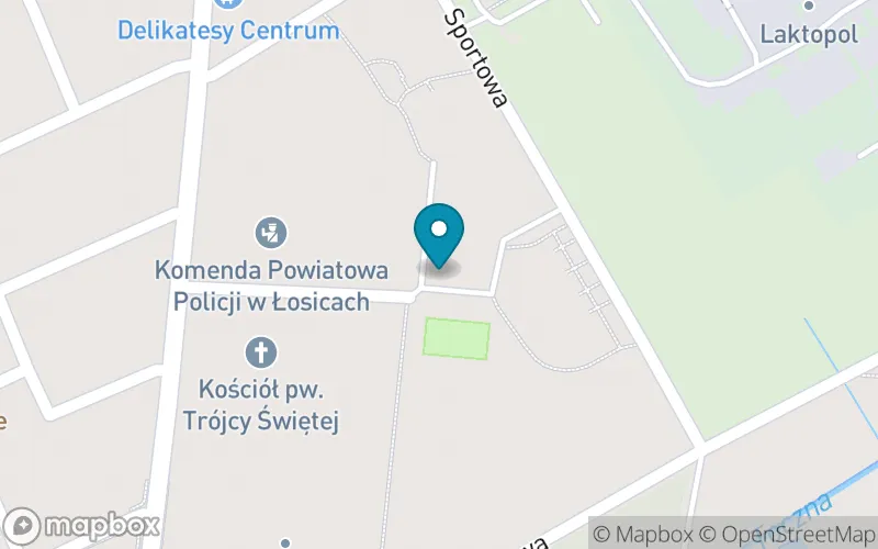 Lokalizacja: Szkoła Specjalna Przysposabiająca do Pracy w Łosicach