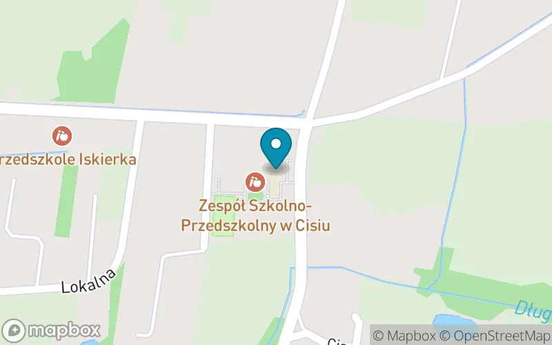Lokalizacja: Szkoła Podstawowa w Cisiu