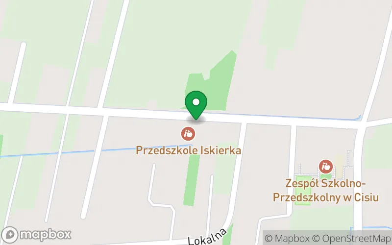 Lokalizacja: Przedszkole Prywatne Iskierka w Cisiu