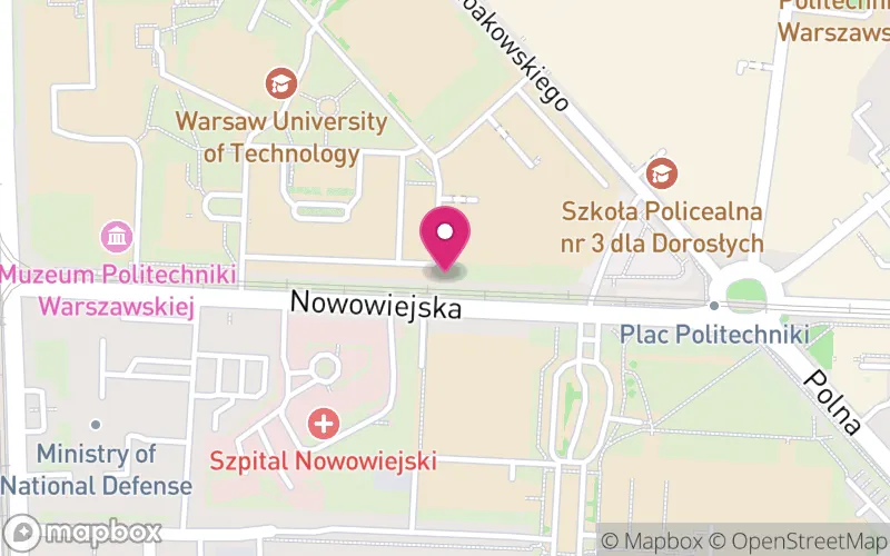Lokalizacja: Politechnika Warszawska