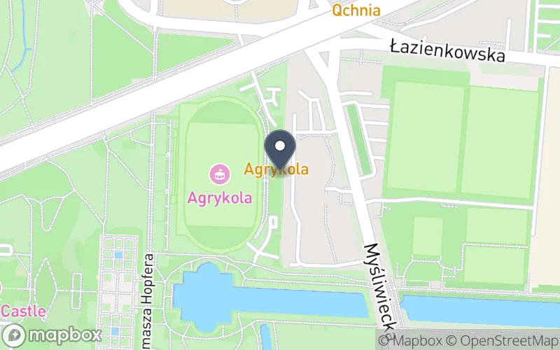 Lokalizacja: Warszawskie Centrum Sportu Młodzieżowego "Agrykola"