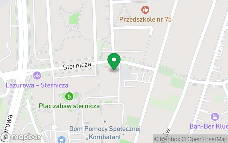Lokalizacja: Niepubliczne Przedszkole Terapeutyczne Pięć Gwiazdek
