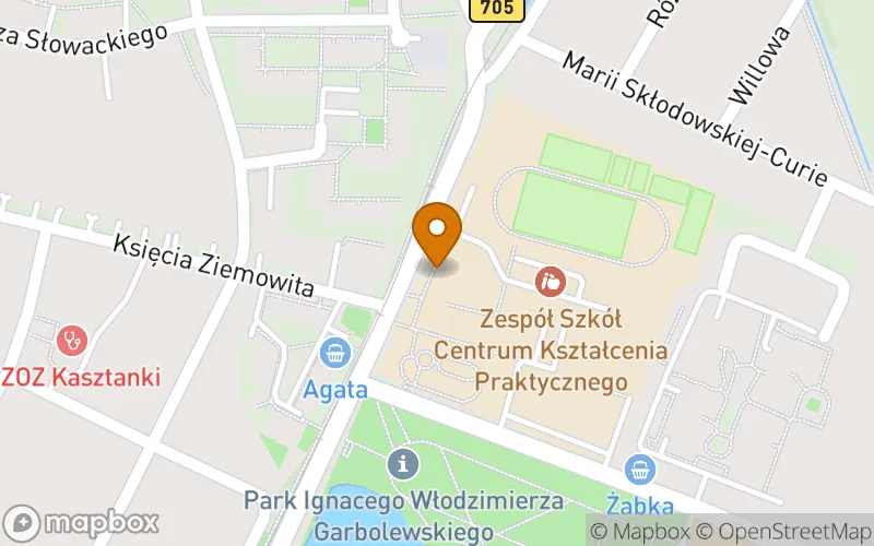Lokalizacja: Szkoła Policealna w Zespole Szkół Centrum Kształcenia Praktycznego w Sochaczewie