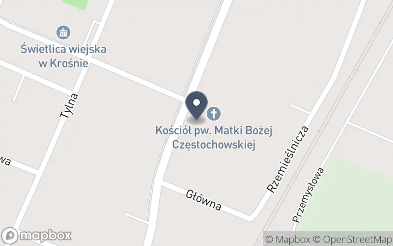 Lokalizacja: Zespół Szkół w Krośnie