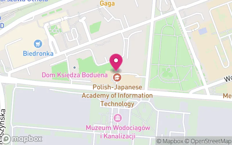 Lokalizacja: Polsko-Japońska Akademia Technik Komputerowych