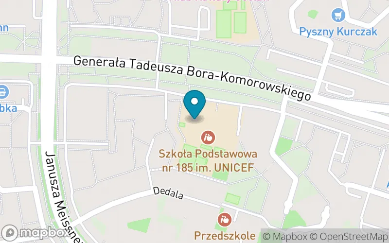 Lokalizacja: Szkoła Podstawowa nr 185 im. UNICEF
