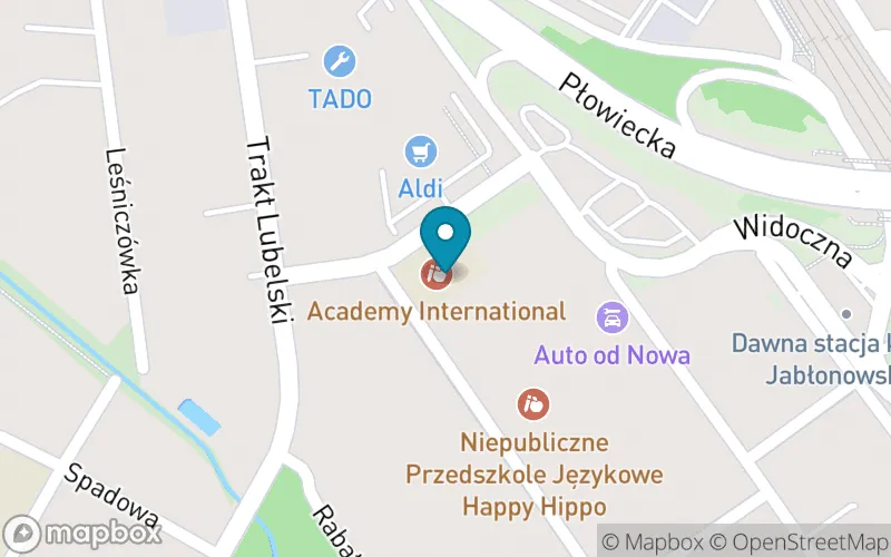 Lokalizacja: Academy International Wawer Niepubliczna Szkoła Podstawowa z Oddziałami Dwujęzycznymi