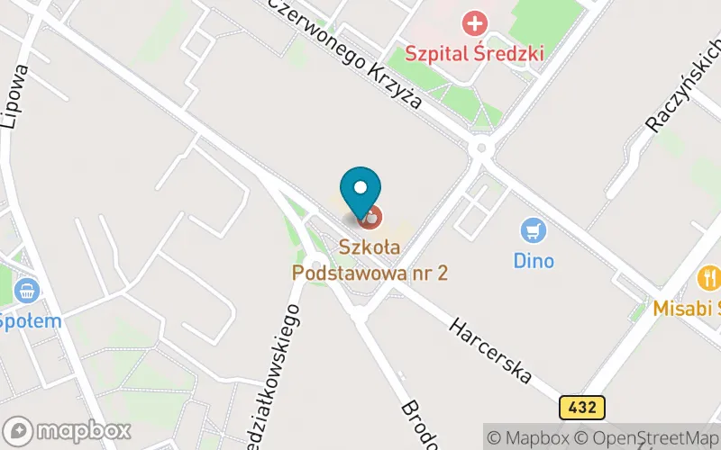 Lokalizacja: Szkoła Podstawowa nr 2 z Oddziałami Integracyjnymi