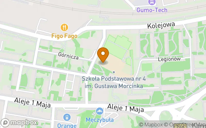 Lokalizacja: Szkoła Policealna. Elitarne Studium Służb Ochrony "Delta" w Koninie