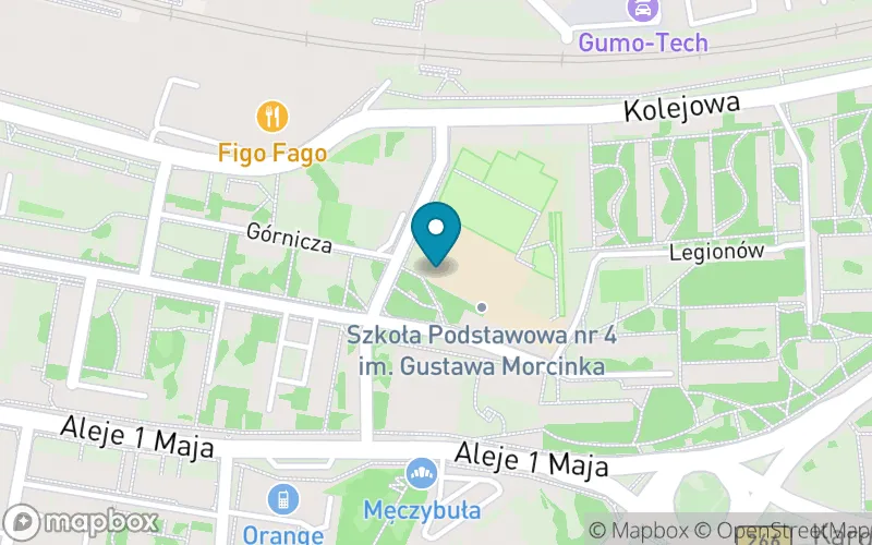 Lokalizacja: Szkoła Podstawowa nr 4 im. Gustawa Morcinka w Koninie
