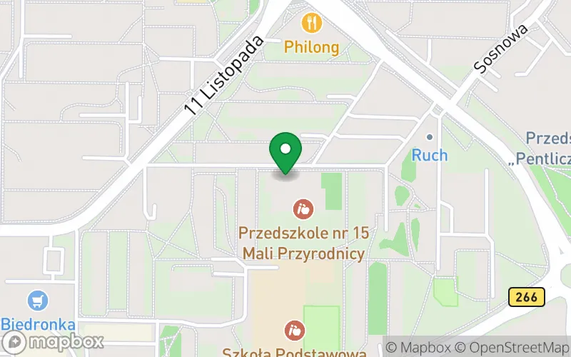 Lokalizacja: Przedszkole nr 15 "Mali Przyrodnicy"
