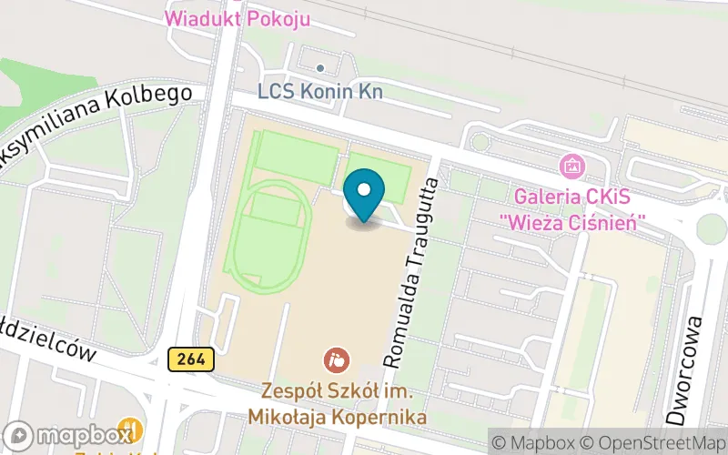 Lokalizacja: Szkoła Podstawowa nr 6 im. Romualda Traugutta w Koninie