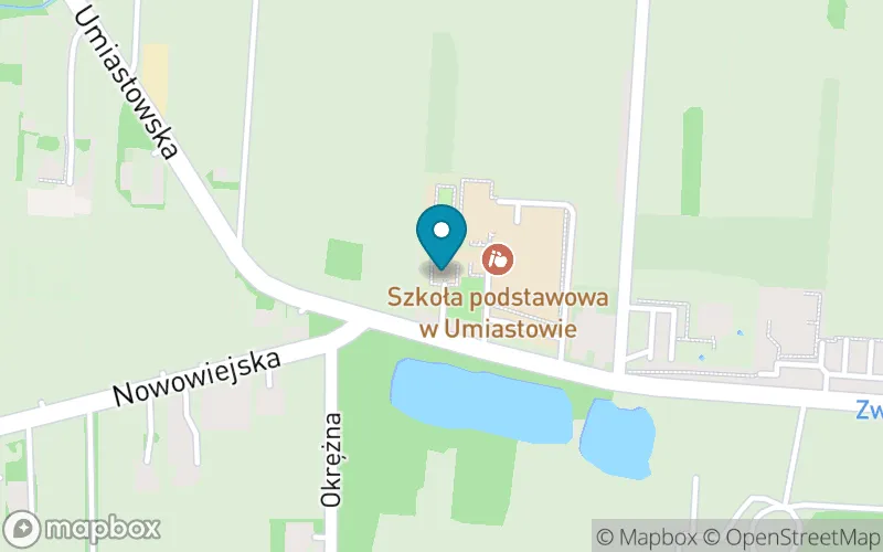 Lokalizacja: Szkoła Podstawowa w Umiastowie
