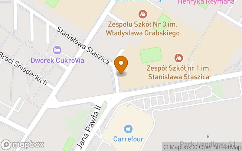 Lokalizacja: Szkoła Policealna nr 5 w Kutnie