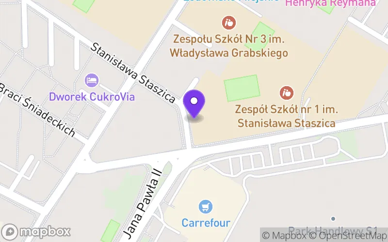 Lokalizacja: V Liceum Ogólnokształcące dla Dorosłych w Kutnie