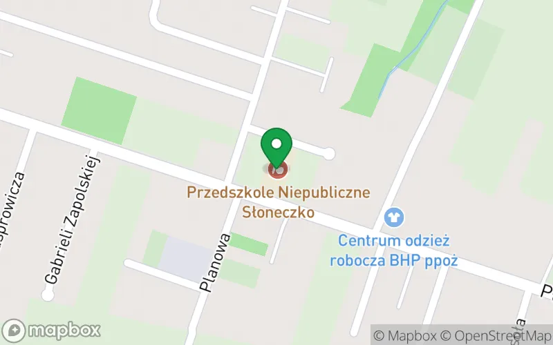 Lokalizacja: Przedszkole Niepubliczne "Słoneczko"
