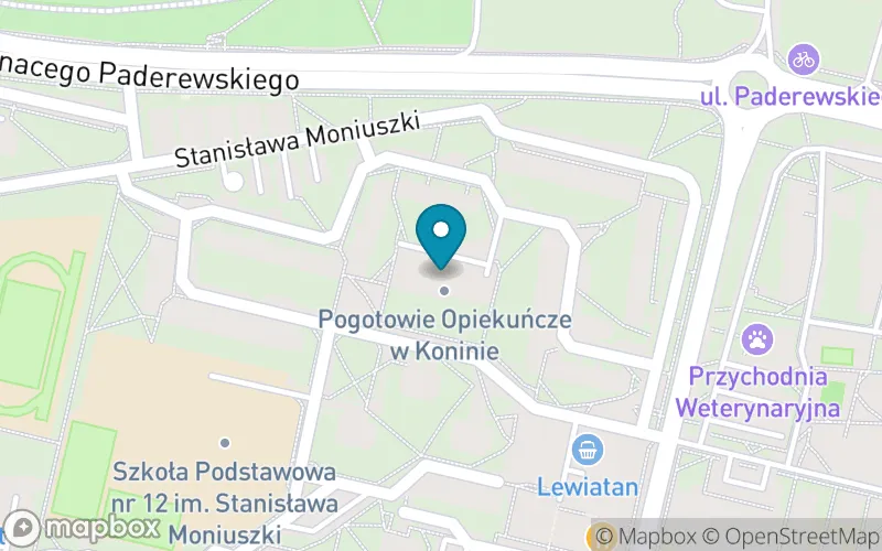 Lokalizacja: Niepubliczna Szkoła Specjalna Przysposabiająca do Pracy w Koninie