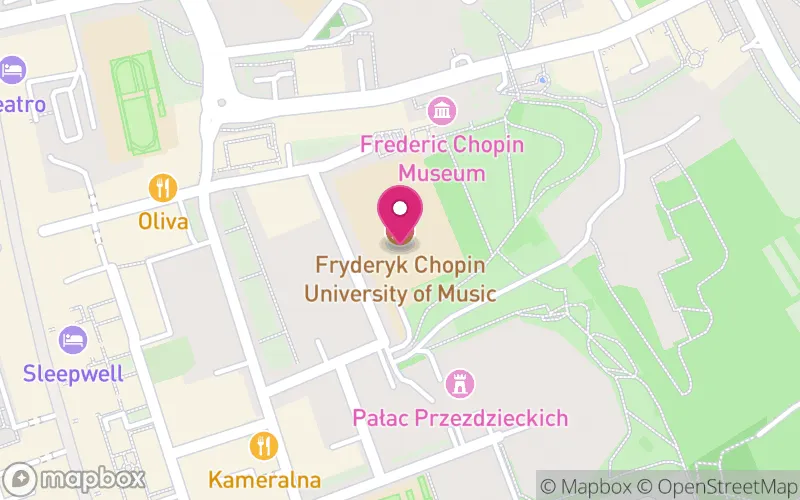 Lokalizacja: Uniwersytet Muzyczny Fryderyka Chopina