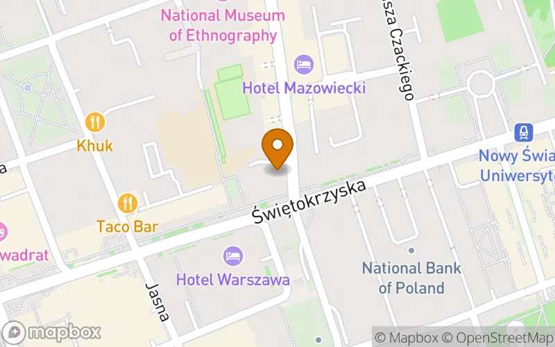 Lokalizacja: Niepubliczna Szkoła Policealna Sztuk Wizualnych Apl w Warszawie