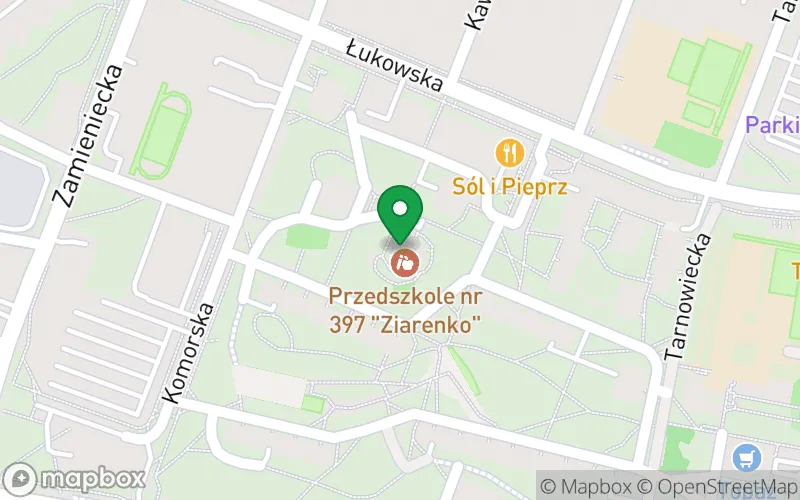 Lokalizacja: Przedszkole nr 397 "Ziarenko"
