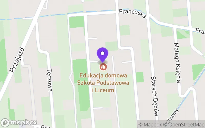 Lokalizacja: Prywatne Liceum Ogólnokształcące Insygnia