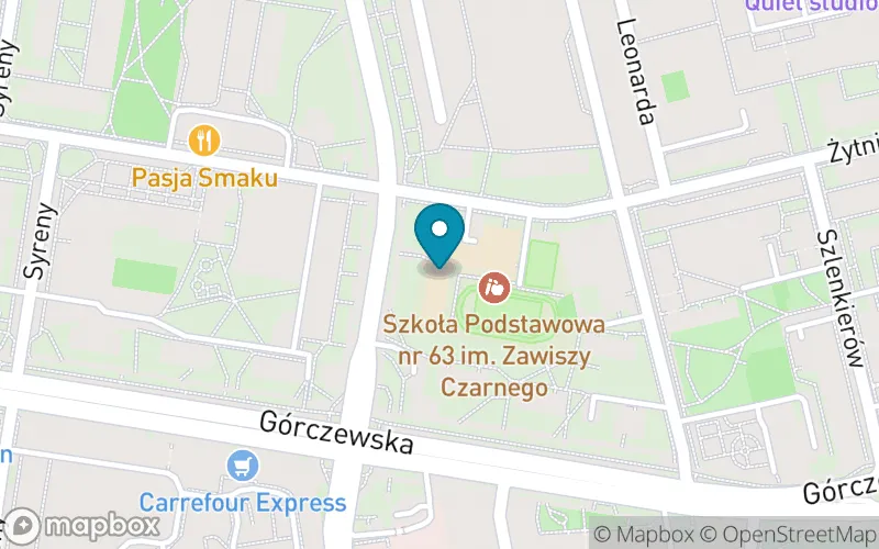 Lokalizacja: Szkoła Podstawowa nr 63 im. Zawiszy Czarnego