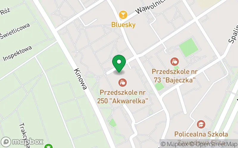 Lokalizacja: Przedszkole nr 250 "Akwarelka"