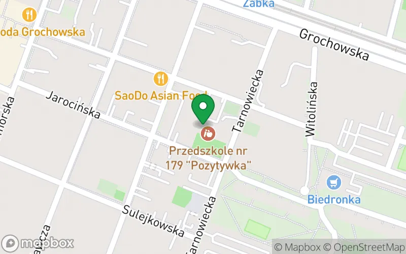 Lokalizacja: Przedszkole nr 179 "Pozytywka"
