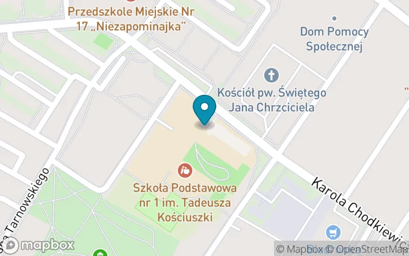Lokalizacja: Szkoła Podstawowa nr 1 Im.tadeusza Kościuszki w Kutnie