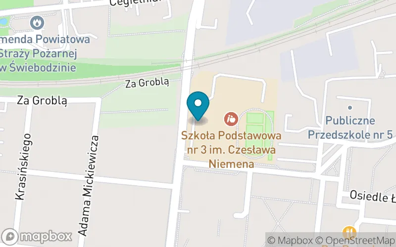 Lokalizacja: Szkoła Podstawowa nr 3 im. Czesława Niemena w Świebodzinie