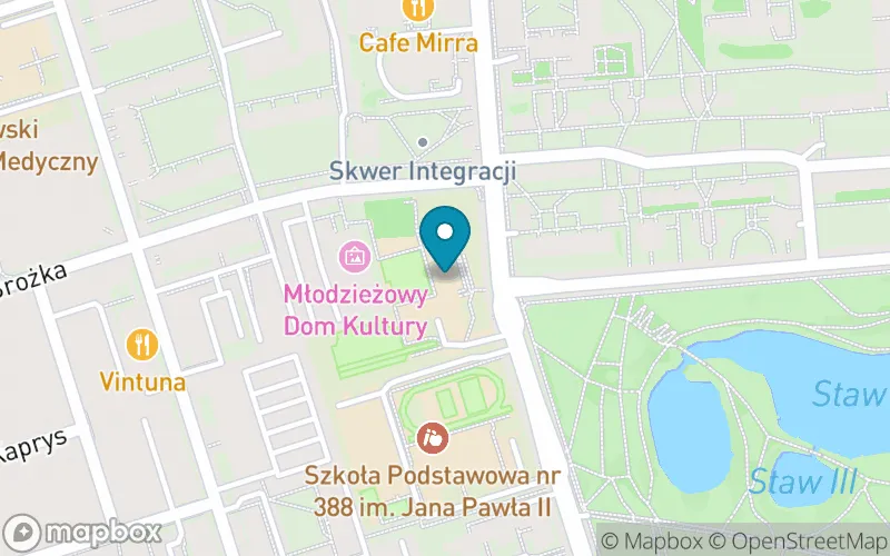 Lokalizacja: Szkoła Podstawowa Integracyjna nr 317 im. Edmunda Bojanowskiego