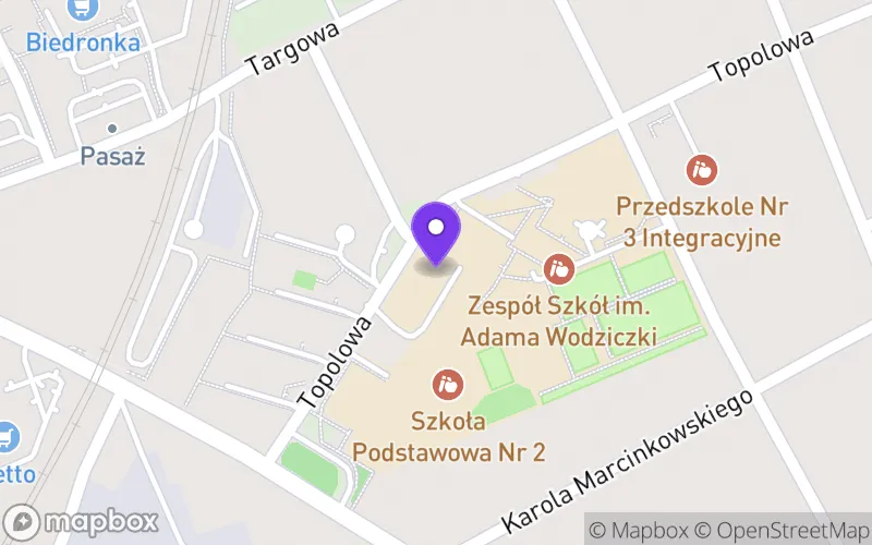 Lokalizacja: Technikum w Mosinie
