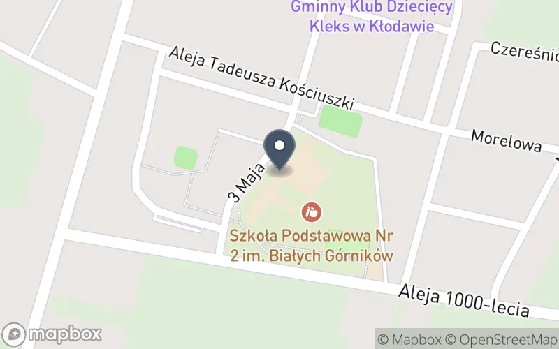 Lokalizacja: Zespół Szkolno-Przedszkolny w Kłodawie