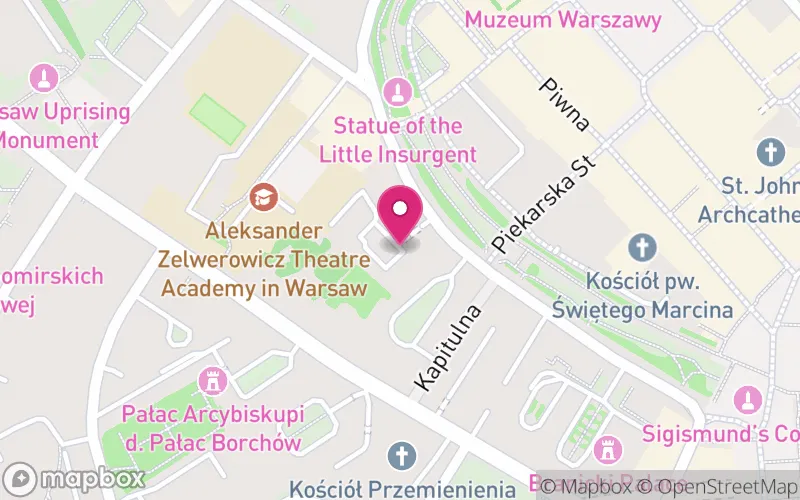 Lokalizacja: Wyższa Międzynarodowa Szkoła Biznesu w Warszawie