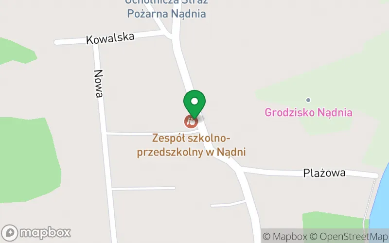 Lokalizacja: Przedszkole w Nądni