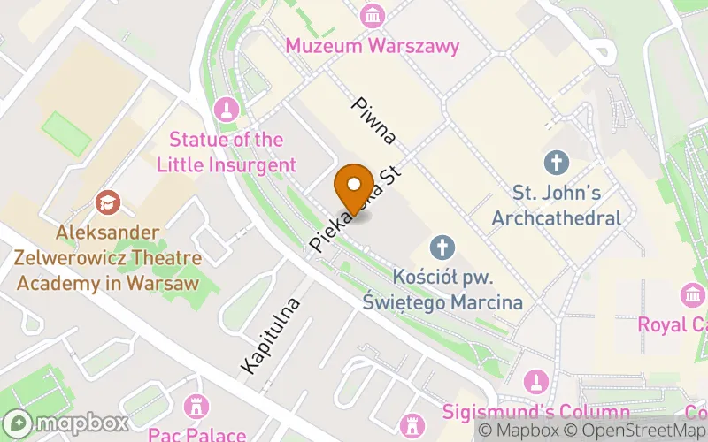 Lokalizacja: Studium Techniki Teatralnej w Warszawie