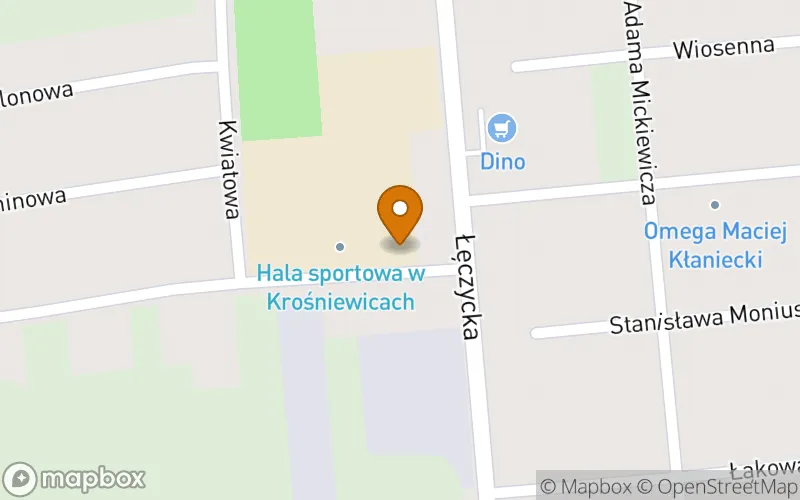 Lokalizacja: Szkoła Policealna nr 5 w Kutnie z Siedzibą w Krośniewicach