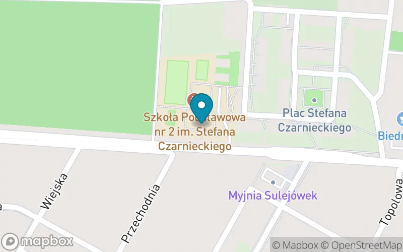 Lokalizacja: Szkoła Podstawowa nr 2 z Oddziałami Integracyjnymi im. Stefana Czarnieckiego